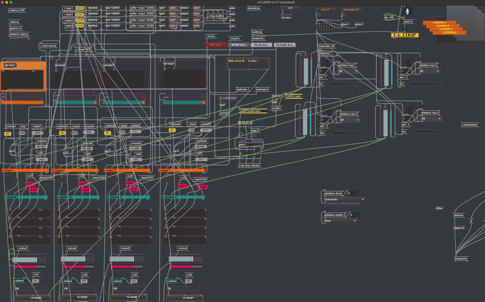 L.A. Loops – Max/MSP